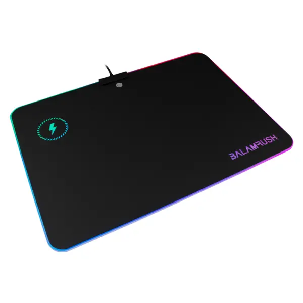 Mousepad Gamer BALAM RUSH SPECTRUM HEIMDALL Carga Inalámbrica USB RGB -