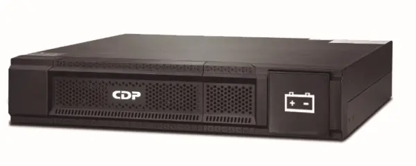 Banco de Baterías adicional UPO11-3 BC12-9 RT para UPO de 3 KVA Rack - con capacidad para 12 baterías de 9 Amperes. Extiende el tiempo de respaldo del UPO11