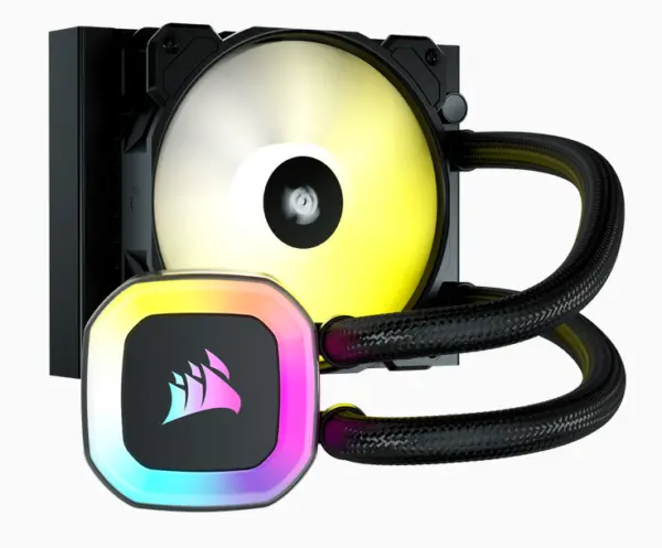 Enfriamiento Liquido  CORSAIR H55 RGB - Negro, Enfriador