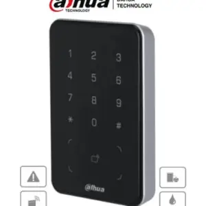 Lectora de Tarjetas ID con Teclado/ Uso Exterior/ Comunicación Wiegand y RS-485/ Modos de desbloqueo:Tarjeta y Codigo/ Alarma Anti-manipulación/ -