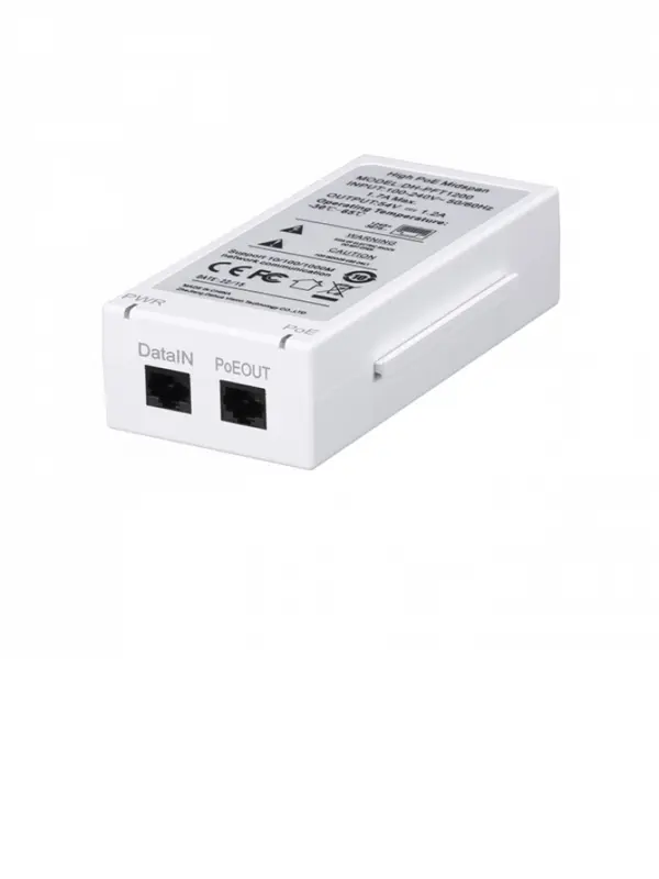 Inyector PoE  Dahua Technology DH-PFT1200 -