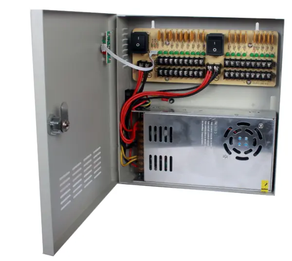 Fuente de poder SAXXON PSU1230-D18 - Blanco, 120 V, 12V, Exterior