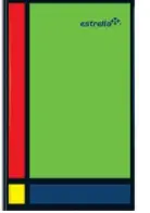 Libreta de 1/4 ESTRELLA 0370 Raya 288 Hojas -