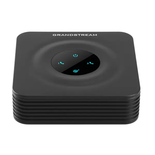 Adaptador para Teléfono Analógico Grandstream HT802 - Negro