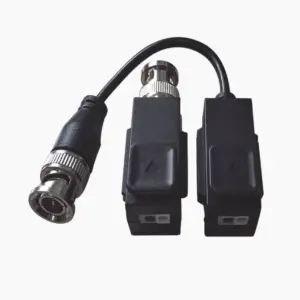 Kit de Transceptor (Balluns) TURBOHD con Boton Push / Hasta 8 MP (4K) / 100  Cobre / Soporta HD-TVI / AHD / CVI / CVBS / Audio por Coaxitron -