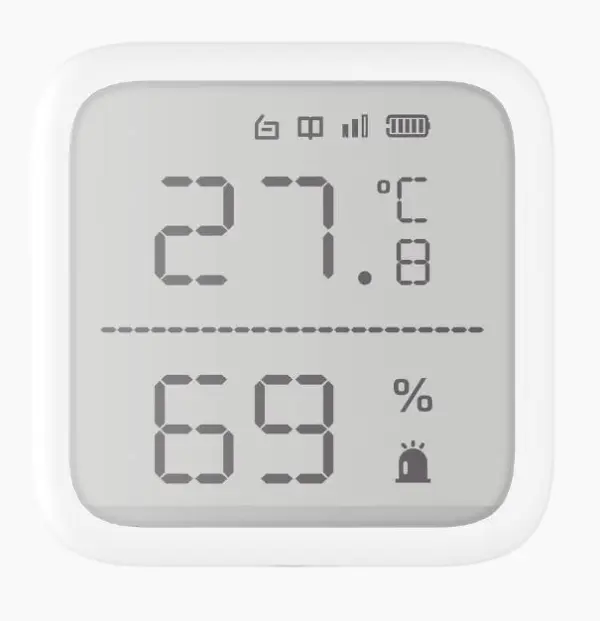 (AX PRO) Detector de Temperatura y Detector de Humedad Inalámbrico / 2.7 -