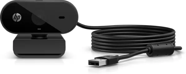 Webcam FHD HP 325 53X27AA USB-A Full HD 1080 de 30 cuadros por segundo -