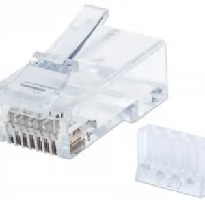 Plug Cat6 INTELLINET 790611 - Transparente