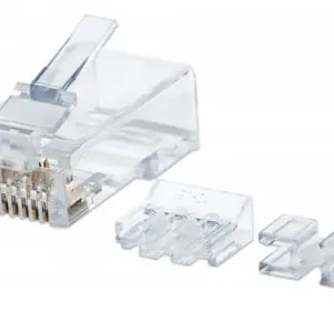 Plug Cat6a INTELLINET 790673 - Transparente