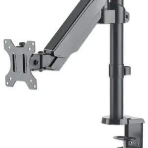 Soporte universal para monitor MANHATTAN con pistón a gas - Soporta un monitor de 17 pulgadas a 32 pulgadas