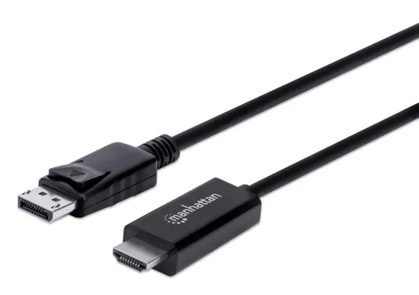 153218 Cable DisplayPort a HDMI 4k 60Hz - Macho a HDMI Macho, Longitud 3 mts
