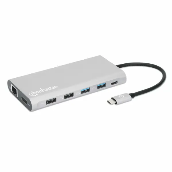 130660 Docking Station USB-C para Triple Monitor. Soporta hasta 100w. -