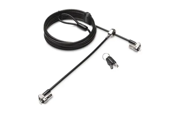 Candado  KENSINGTON K65048WW - Llave, Negro, Laptops