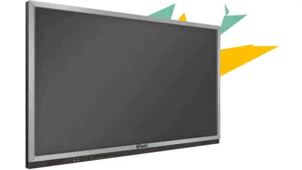 Pantalla interactiva JC Vision T75K - 75 pulgadas, 10 toques, 3840 x 2160 Pixeles, 400cd/m², UHD, 6 ms