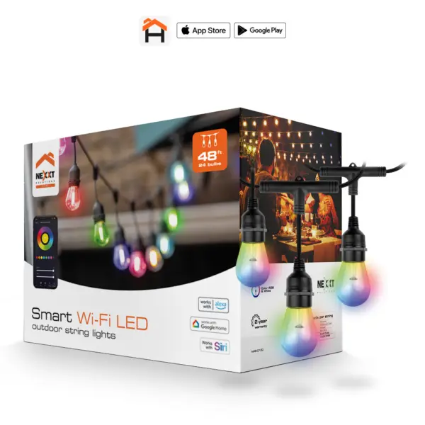 Guirnalda de luces inteligente con conexión Wi-Fi -
