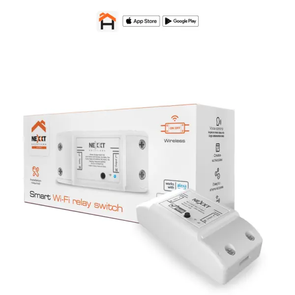 Interruptor de relé inteligente con conexion Wi-Fi -