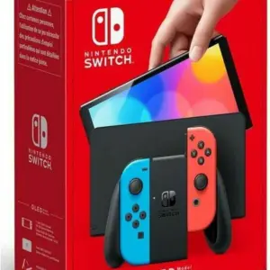 Nintendo Switch OLED Color Joycons Neon. Version Internacional -