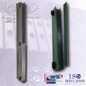 Organizador Vertical NORTH SYSTEM - Negro, Acero, 5, 13 kg, 182, 5 cm