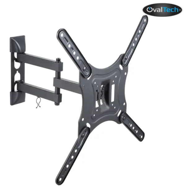 Soporte de Pared Movil OVALTECH OVTV-M2355 para TV de 23 pulgadas a 55 pulgadas (Resistencia 30kgs) -