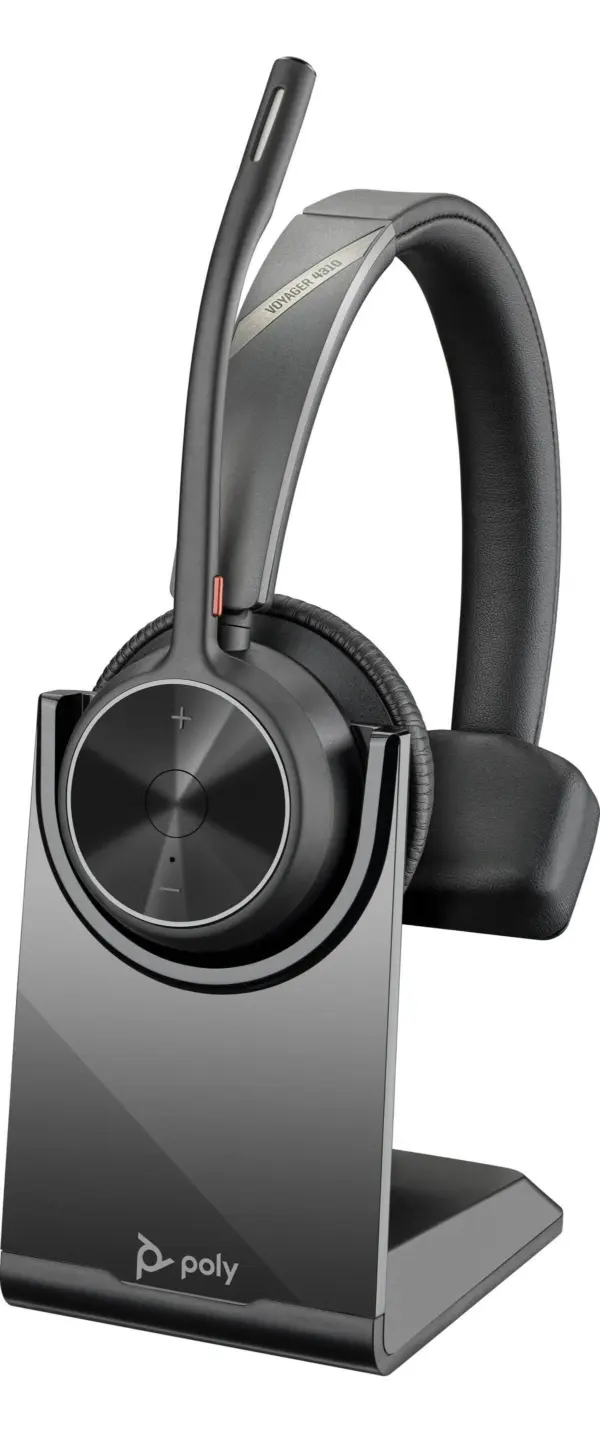 Poly Voyager 4310 - USB-A, Binaural, incluye base de carga