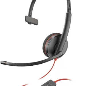 PTS BLACKWIRE 3210 USB-C HEADSET 8X214A6 -
