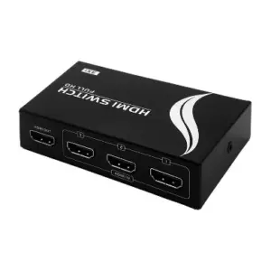 MULTIPLEXOR HDMI MANUAL 3 DISPOSITIVOS A 1 TV - CON CONTROL REMOTO 963272  BROBOTIX