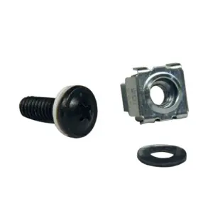 Kit de Hardware TRIPP-LITE SRCAGENUTS - Aluminio, Negro