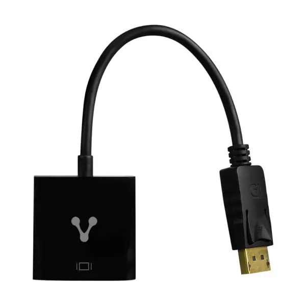 ADAPTADOR CONVERTIDOR VORAGO ADP-301 DISPLAY PORT A VGA FULL HD -