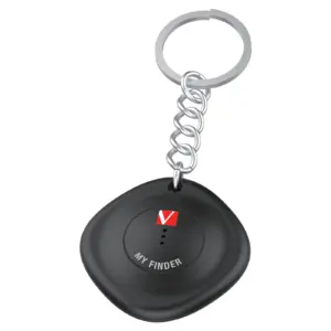 Localizador  Bluetooth My finder VERBATIM 32130 1 pieza - color negro, , sonido de aviso, resistente al agua y polvo.