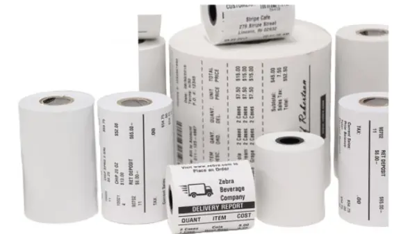 Zebra Papel Recibo 3in x 55ft (76.2mm x 16.8m) -