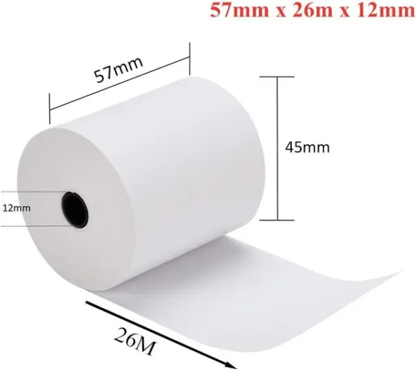 ZK rollo termico ROLLO57 57 45mm 100 rolls/box -