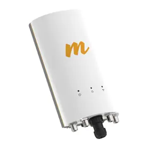 Punto de Acceso MIMOSA de 1.5 Gbps - MU-MIMO 4X4, 4.9-6.4 GHz, 4 conectores N-hembra, hasta 100 clientes concurrentes, Soporta monitoreo en la nube.A5C