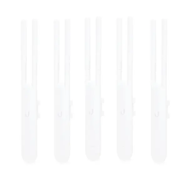 Paquete de 5 Access Point UBIQUITI UAP-AC-M-5 - 867 Mbit/s, 1, 4 dBi, Fast Ethernet, WLAN 802.11b/g/n, dual-polarized directional MIMO
