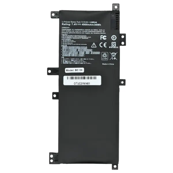 Bateria para computadora marca OVALTECH OTUC21N1401 -