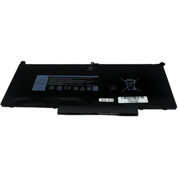 Batería para computadora marca OVALTECH OTDE7280  7.6V 8200mAh para Dell Latitude 12 7000 7280 7290/13 7000 Series 451-BBYE F3YGT -