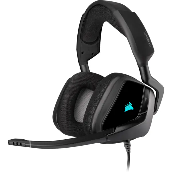 Auriculares CORSAIR VOID RGB ELITE USB - Negro, Alámbrico, PC/Juegos, 1.8 m