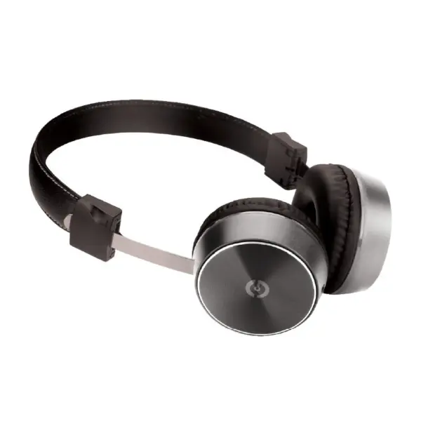 Audifonos Diadema GETTTECH GH-2000S - Plata, Alámbrico, 3.5 mm, Universal, 1.2 m