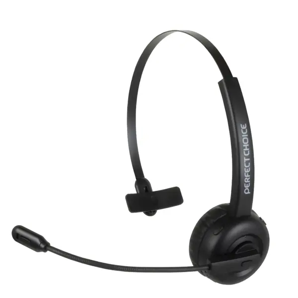 Diadema Inalámbrica PERFECT CHOICE PC-116882 - Diadema, Negro, Bluetooth 5.0