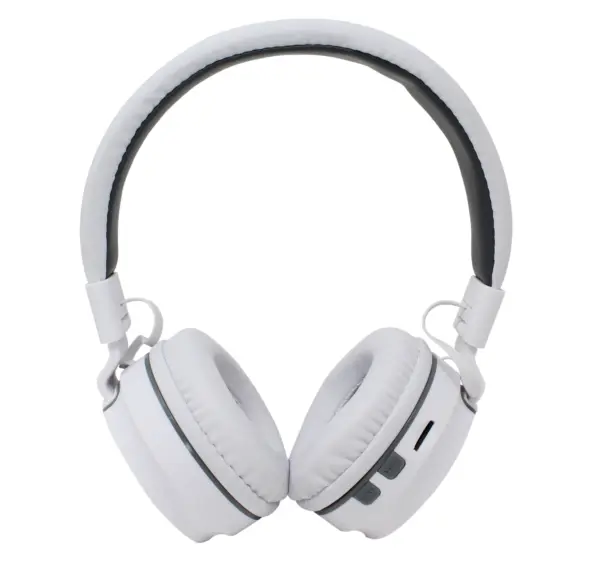 AUDIFONOS OVER-EAR BLUETOOTH NBH-05 MEGA BASS RADIO FM MICRO SD 3.5MML MANOS LIBRES RUBBERIZED BLANCO -