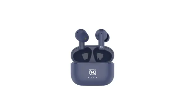 AUDIFONOS IN-EAR NTWS-103 BLUETOOTH 5.3 TWS SUPER BASS MANOS LIBRES HASTA 5 HRS DE DURACIÓN - 4 INDICADORES DE CARGA EN DOCK, AZUL