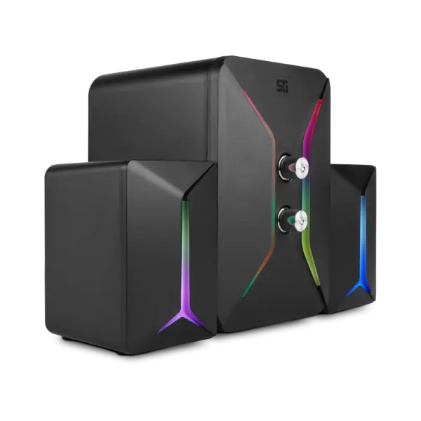 Bocinas Vorago SPK-250 2.1/Usb/3.5Mm Rgb -