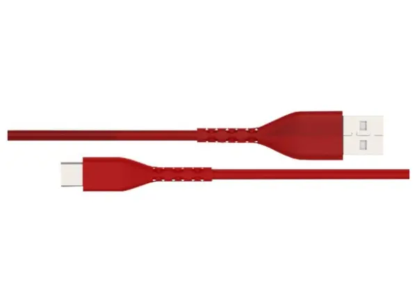 Cable USB Tipo C Naceb Technology NA-0101R - USB C, 1 m, Rojo