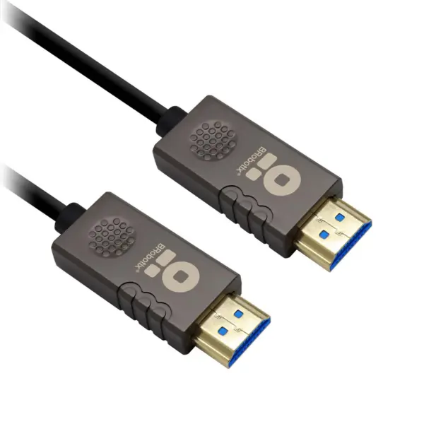 CABLE HDMI V2.0 - FIBRA ÓPTICA ACTIVA, SOPORTA 4K X 8K, 50.0 METROS 6001707 BROBOTIX
