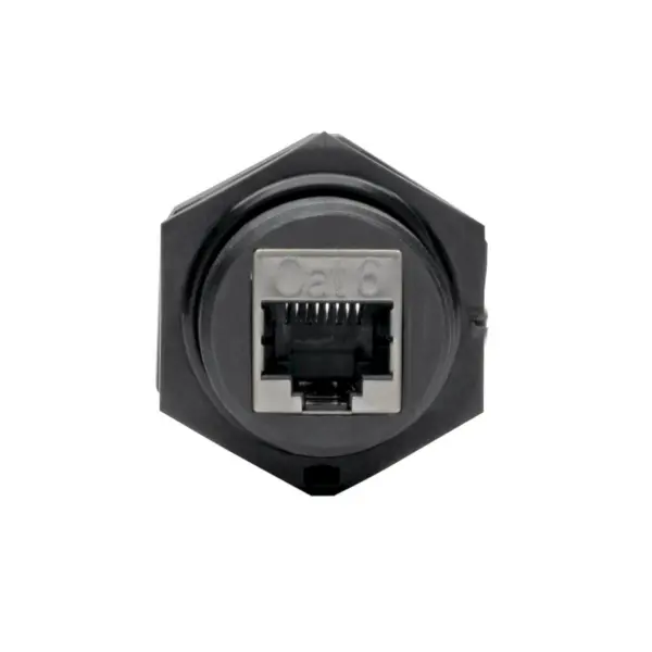 Acoplador TRIPP-LITE N206-BC01-IND - RJ-45, Hembra/hembra, Negro, Cat5 / Cat6