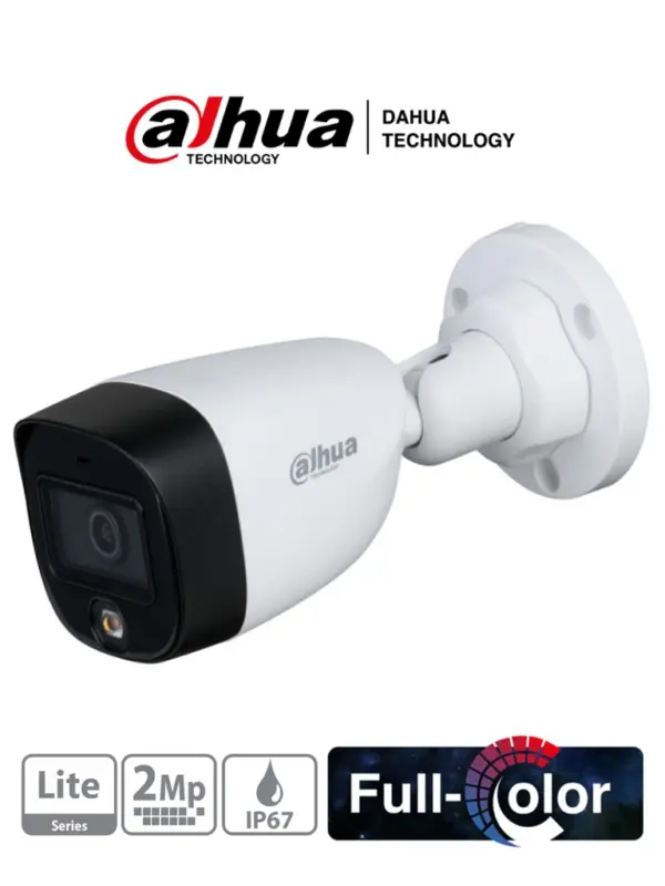 Camara de Bala Dahua Technology DH-HAC-HFW1209CN-A-LED -