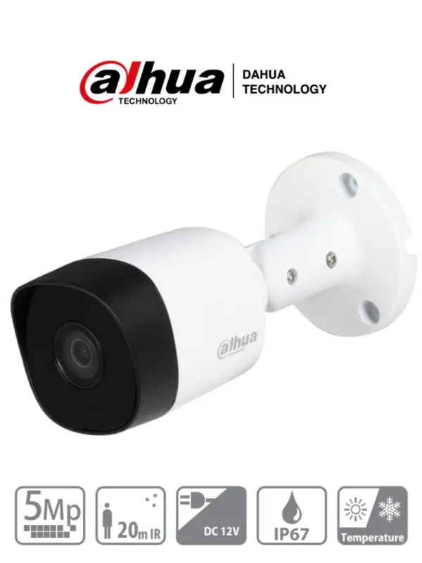 Cámara Bala Dahua Technology HAC-B2A51-28 -