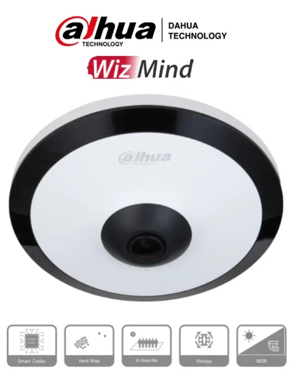 Cámara IP Fisheye Dahua Technology DH-IPC-EW5541N-AS -