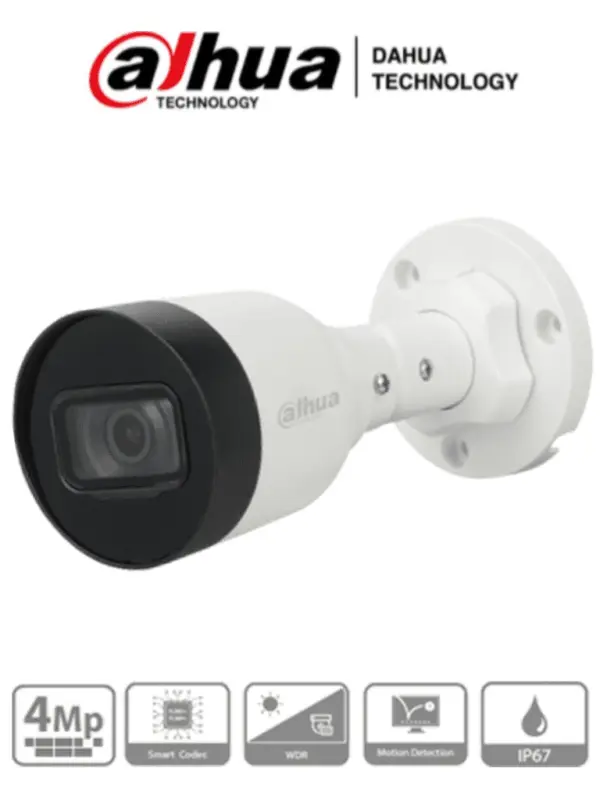 Cámara IP Bala Dahua Technology DH-IPC-HFW1431S1P-A-0280B-S4-QH2 -