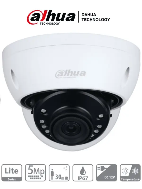 Cámara Domo Dahua Technology DH-HAC-HDBW1500EN-0280B -