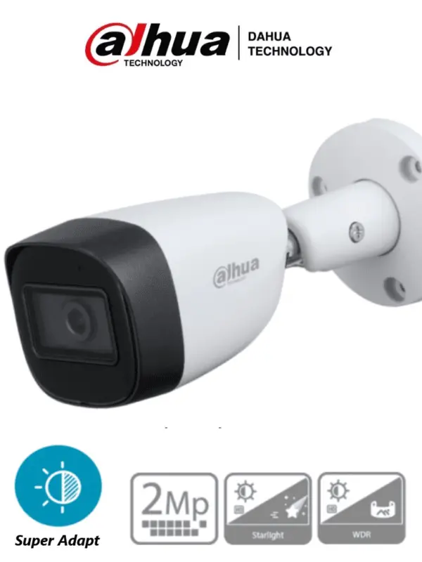 Cámara Bala Dahua Technology HAC-HFW1231CMN-0280B -